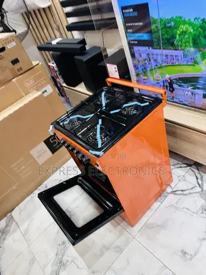 Lovely Cool Orange Gas Cooker Oven 4burner 50/50