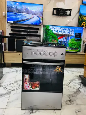 Grey Color Gas Electric 2+2 Stove