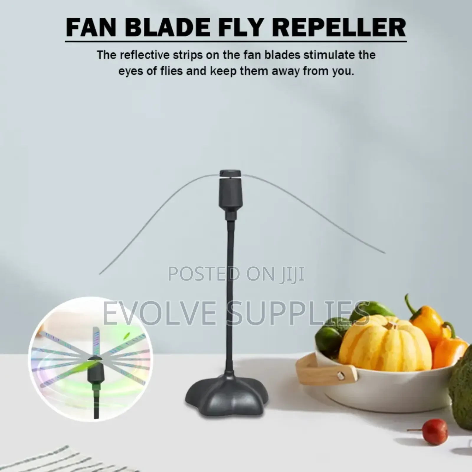 Flexible Fly Fans