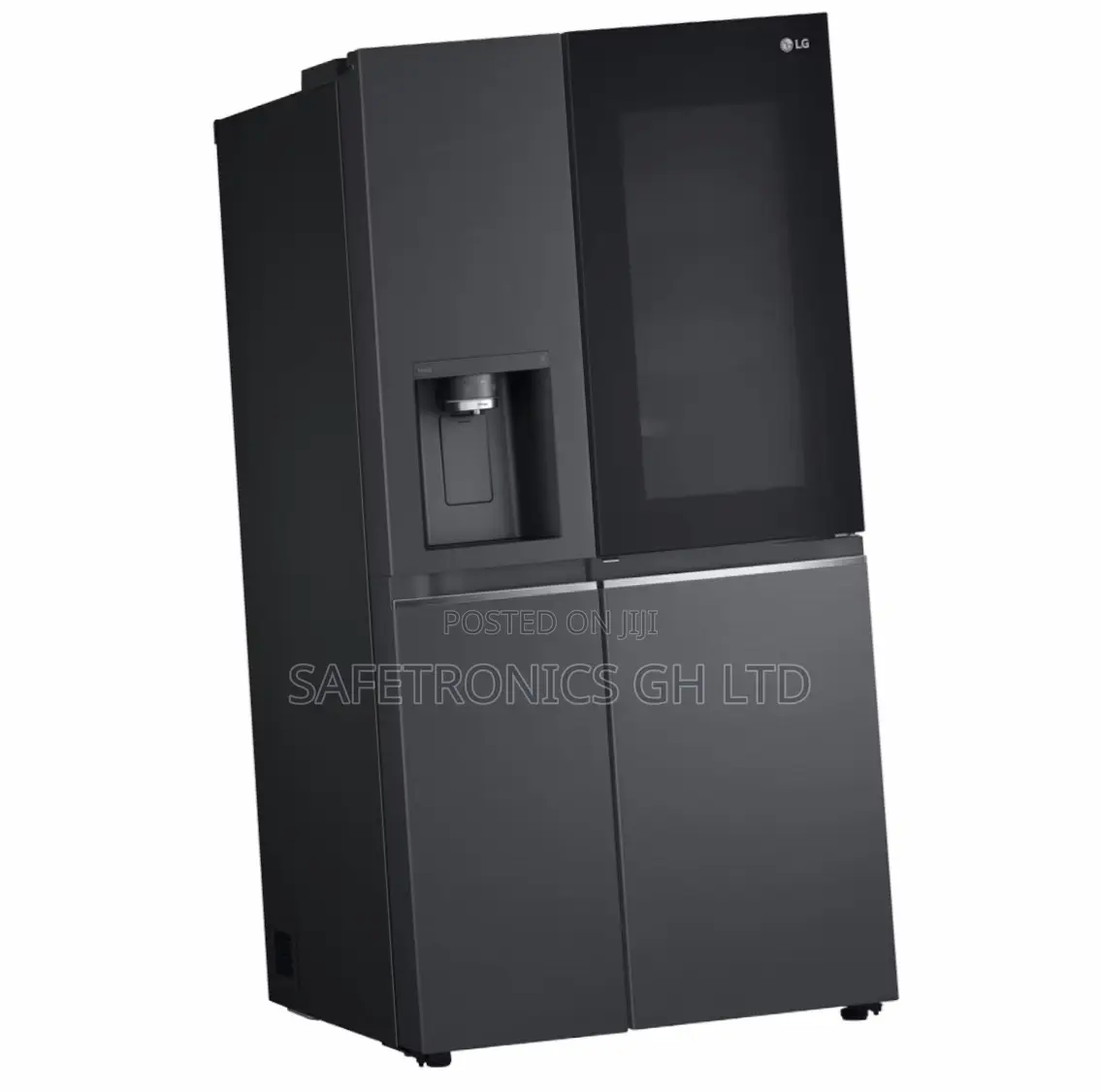 Dark LG Side by Side GC-X257CQVV 674 Liters Fridge