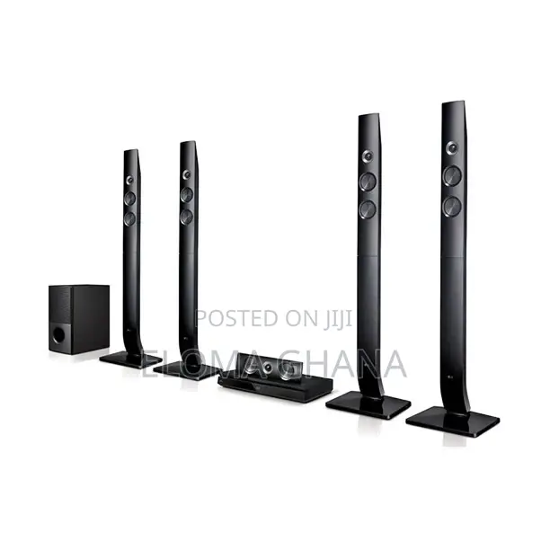 < 5.1ch Home Theatre 1200W, Bluetooth, FM Radio - New