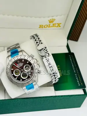 Rolex Chronograph Watch Set