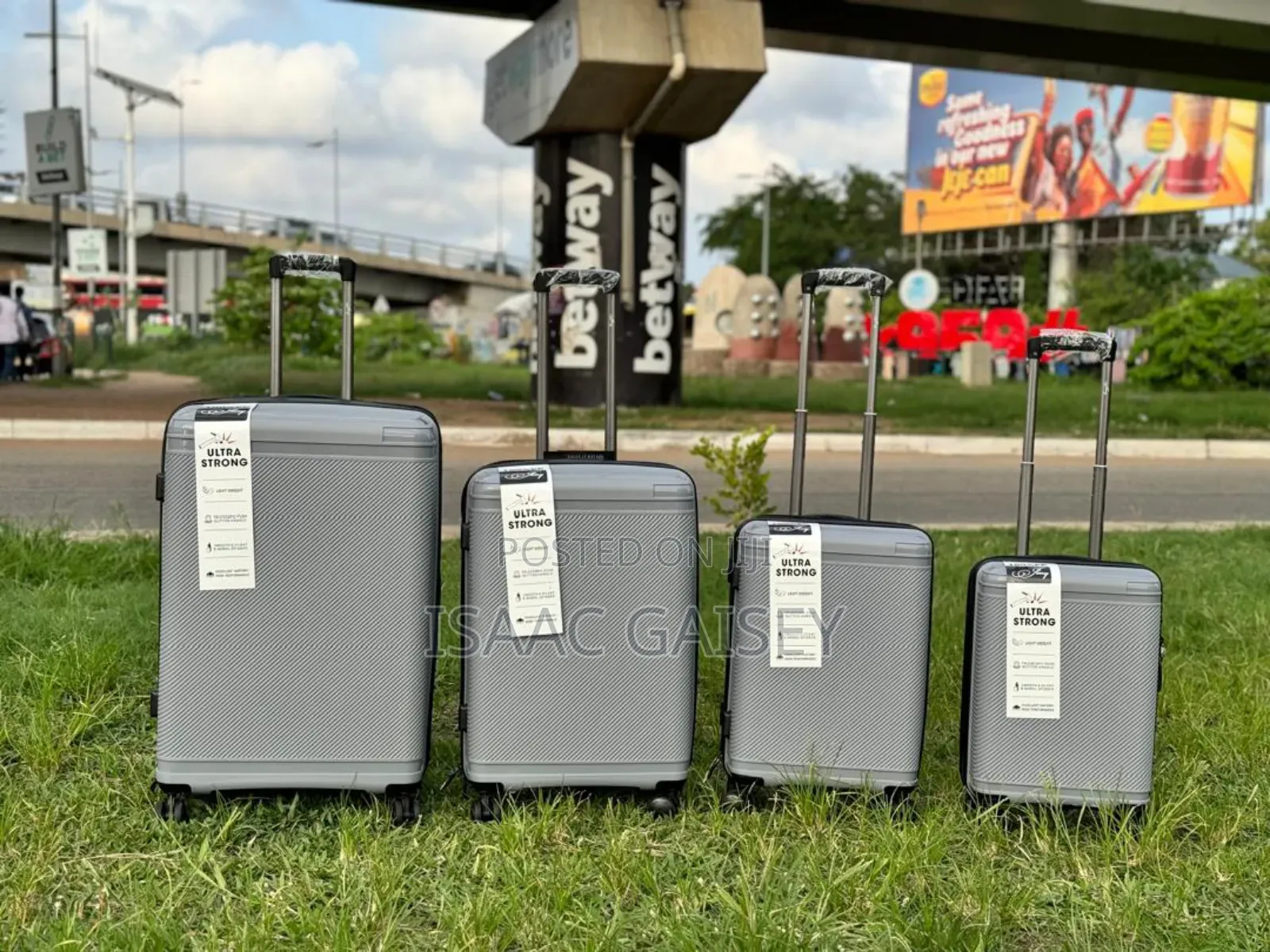 4set Ultra Strong Anticrake Luggages