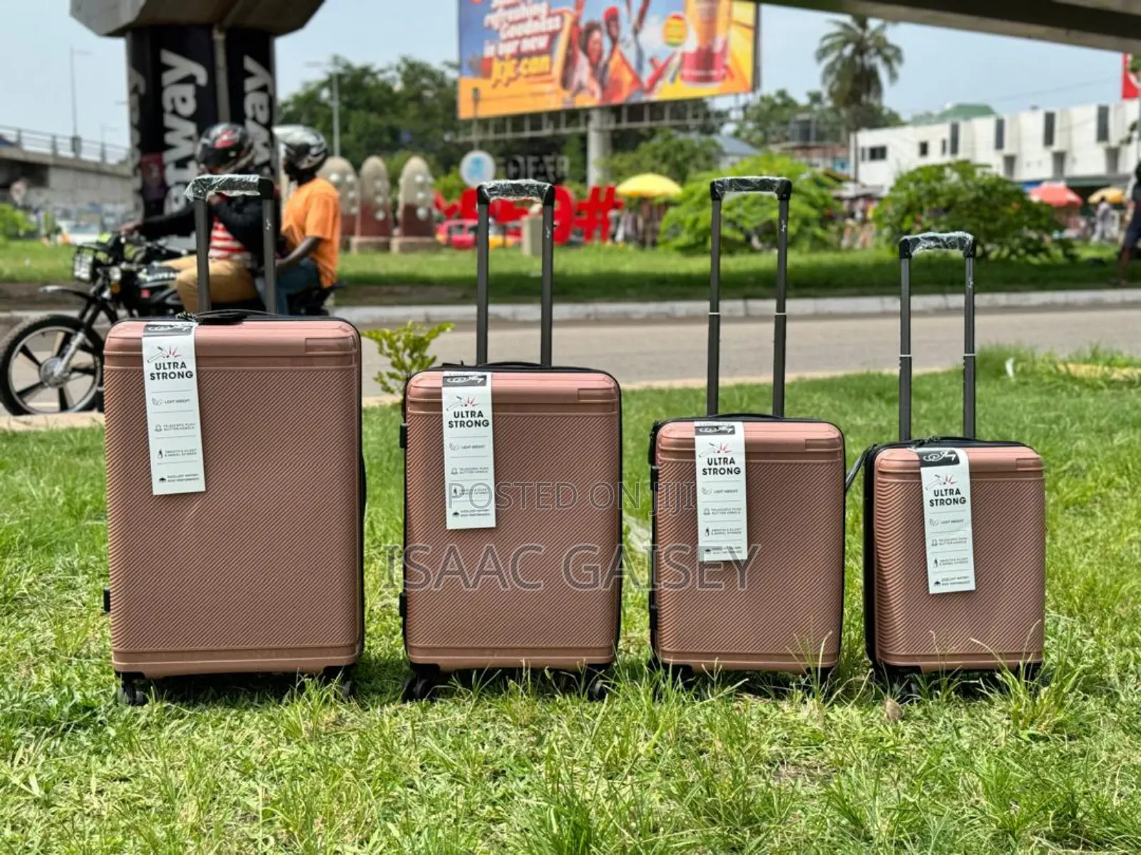 4set Ultra Strong Anticrake Luggages