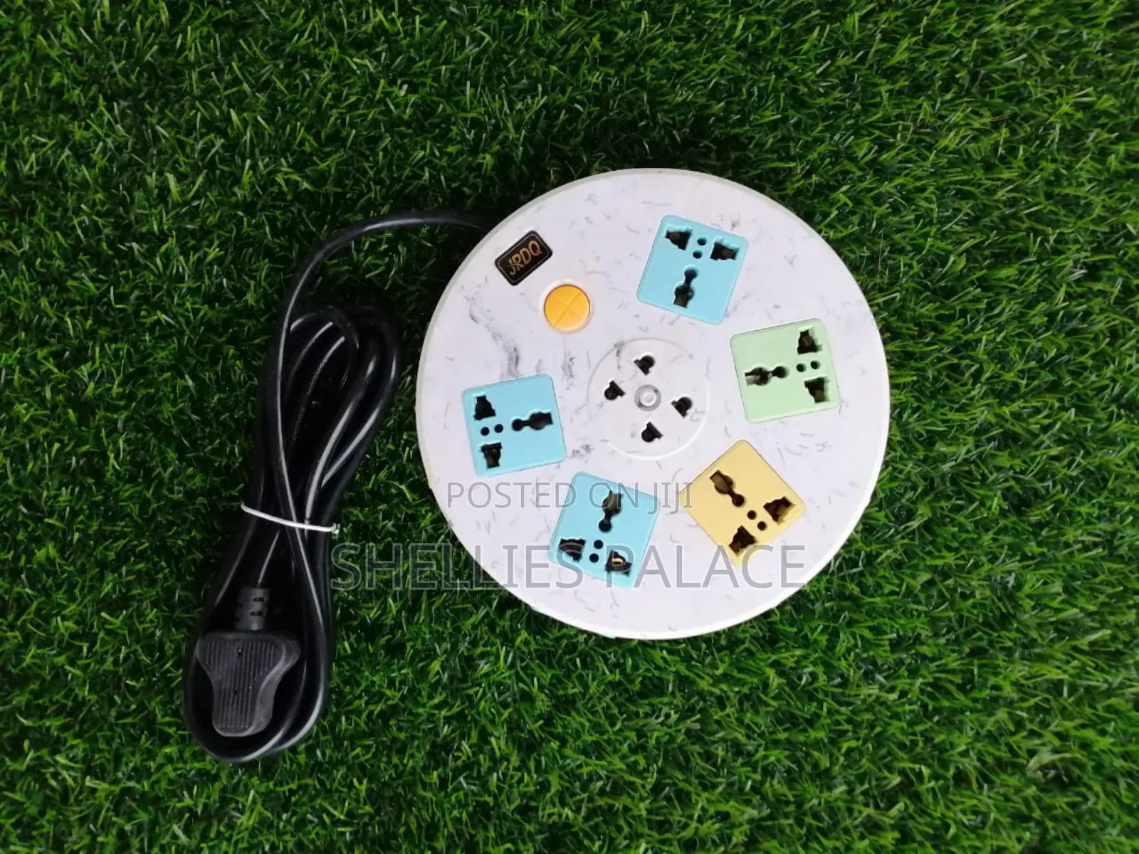 12 Way Electric Power Strip Multi Plug Universal Outlet