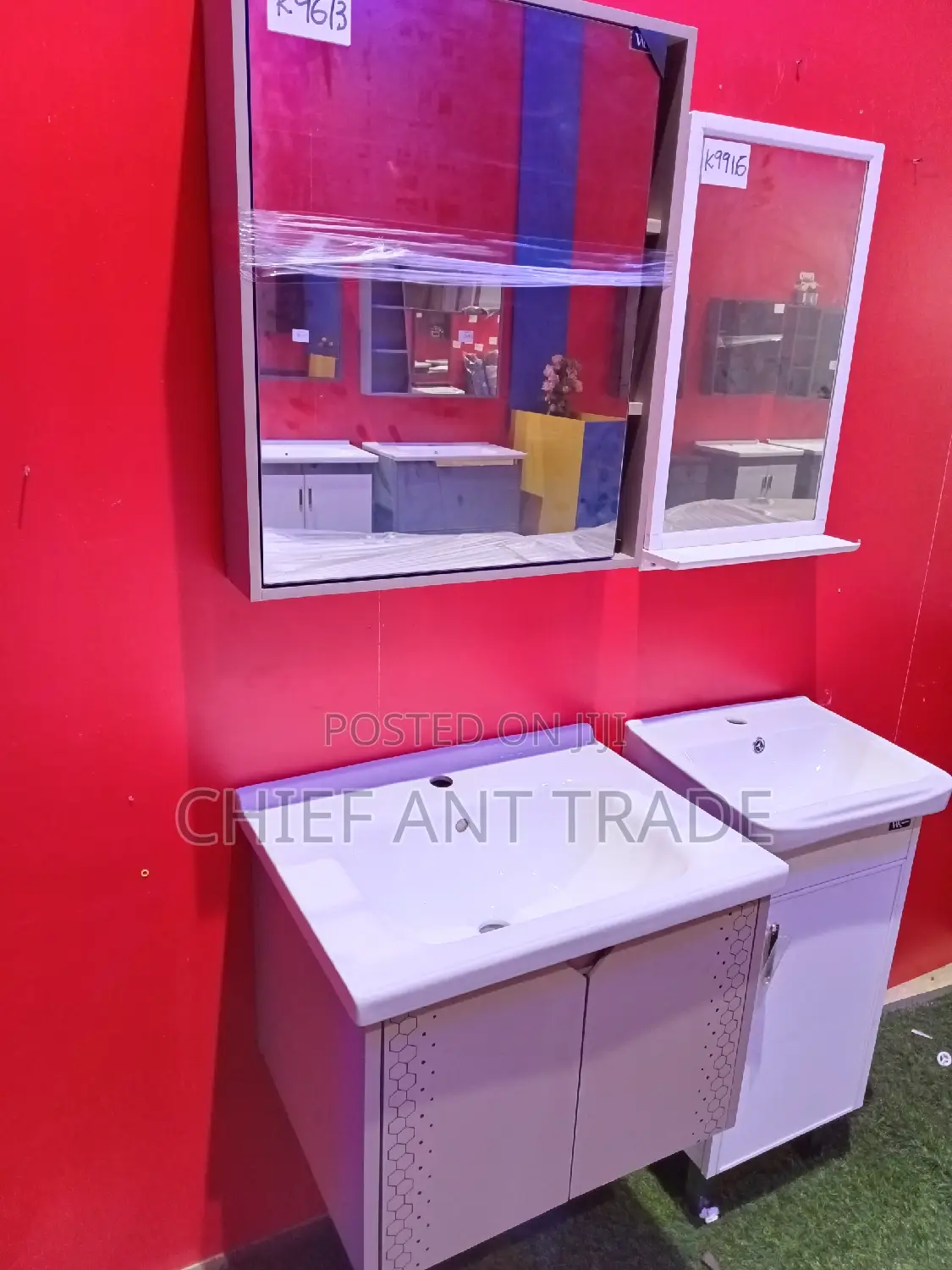 Cabinet Basin With Mirror. 9613