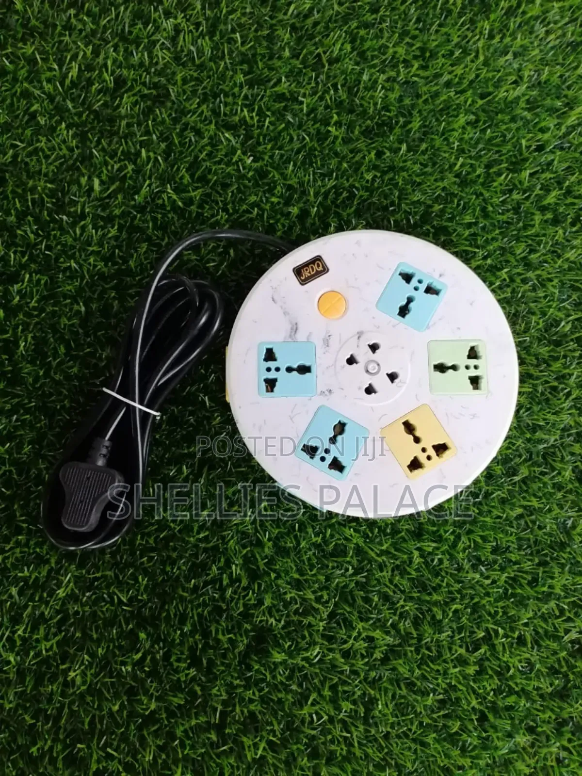 12 Way Electric Power Strip Multi Plug Universal Outlet