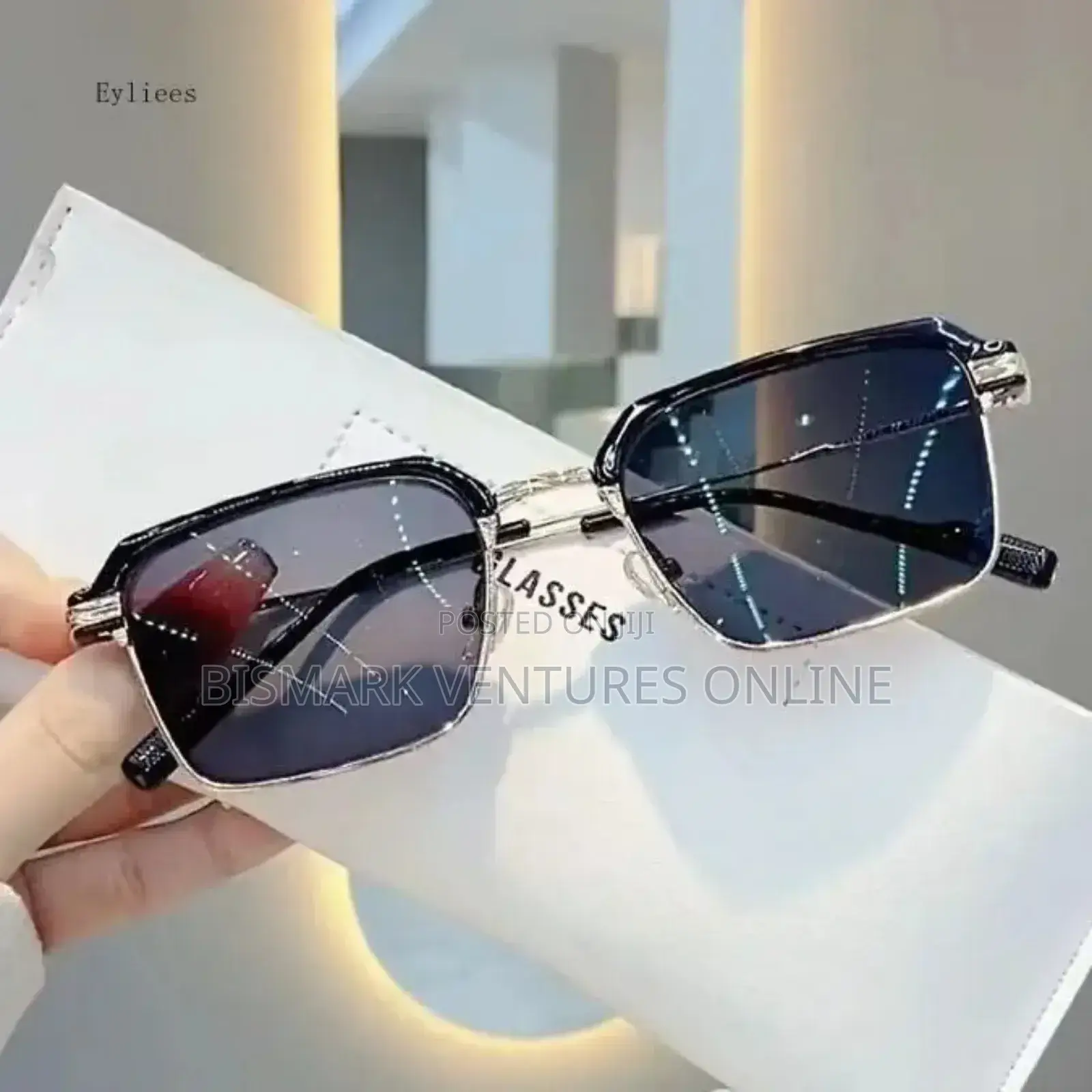 Photochromic Rectangle Eyeglasses For Men Women
