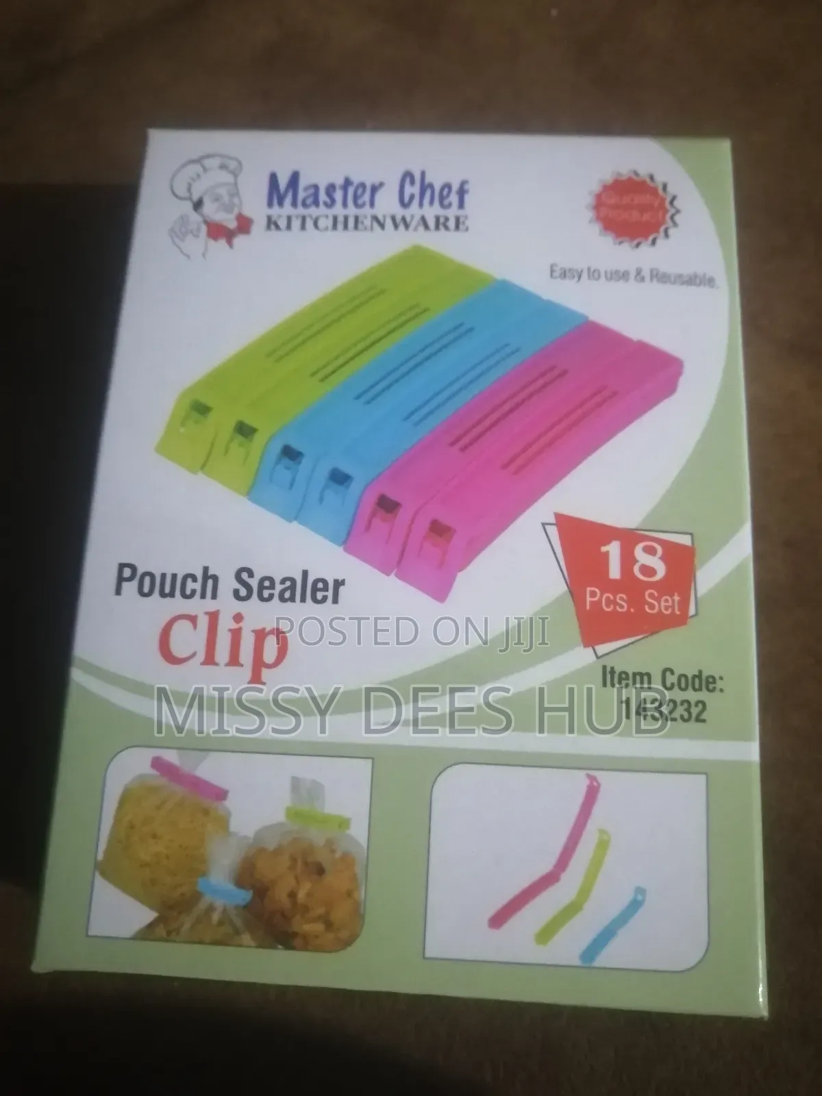 Pouch Sealer Clips