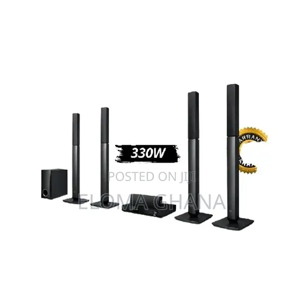 < 330W 5.1CH, Home Theatre System, Jersey Speakers - New