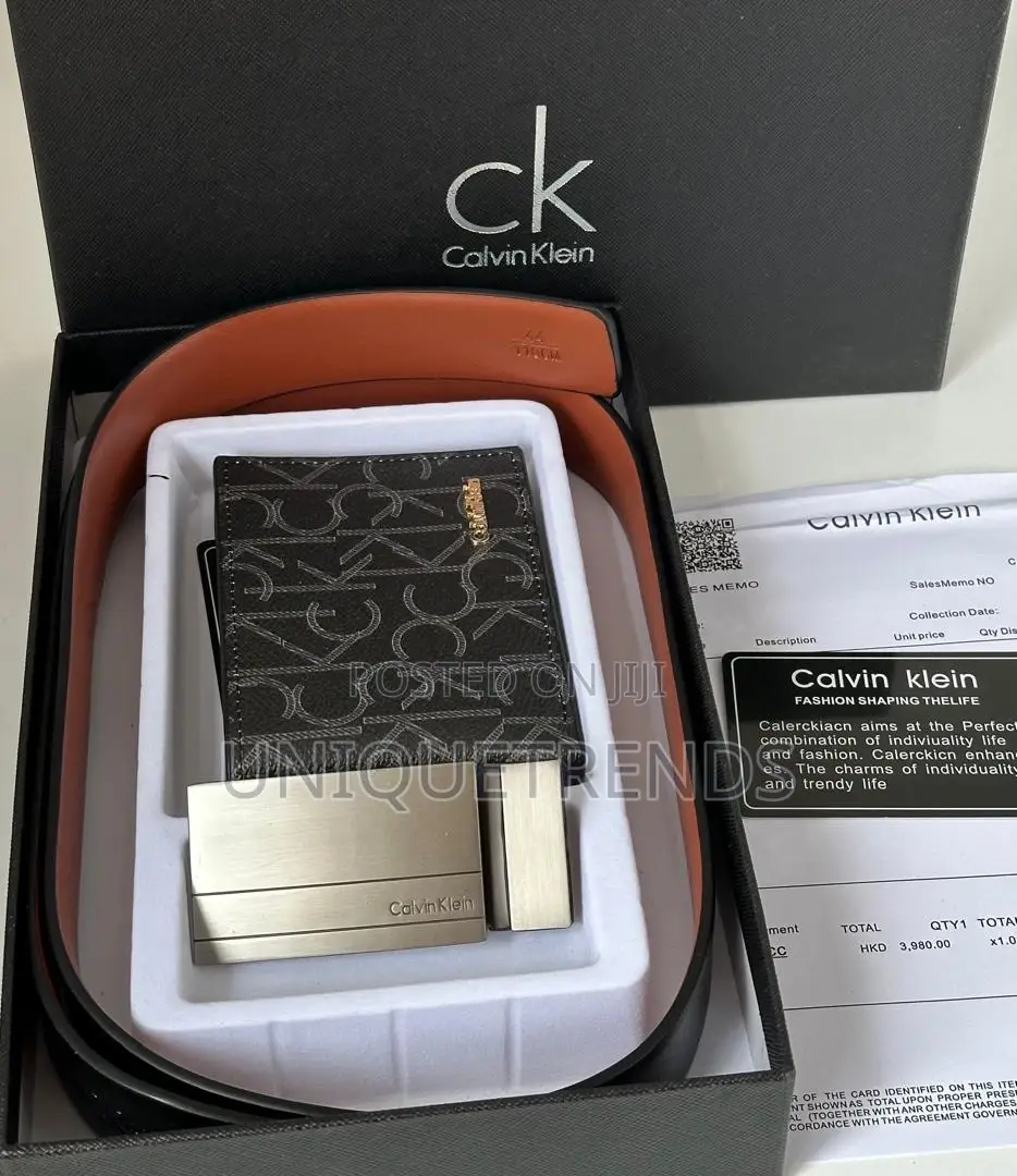 Designer Reversible Belts With Wallet