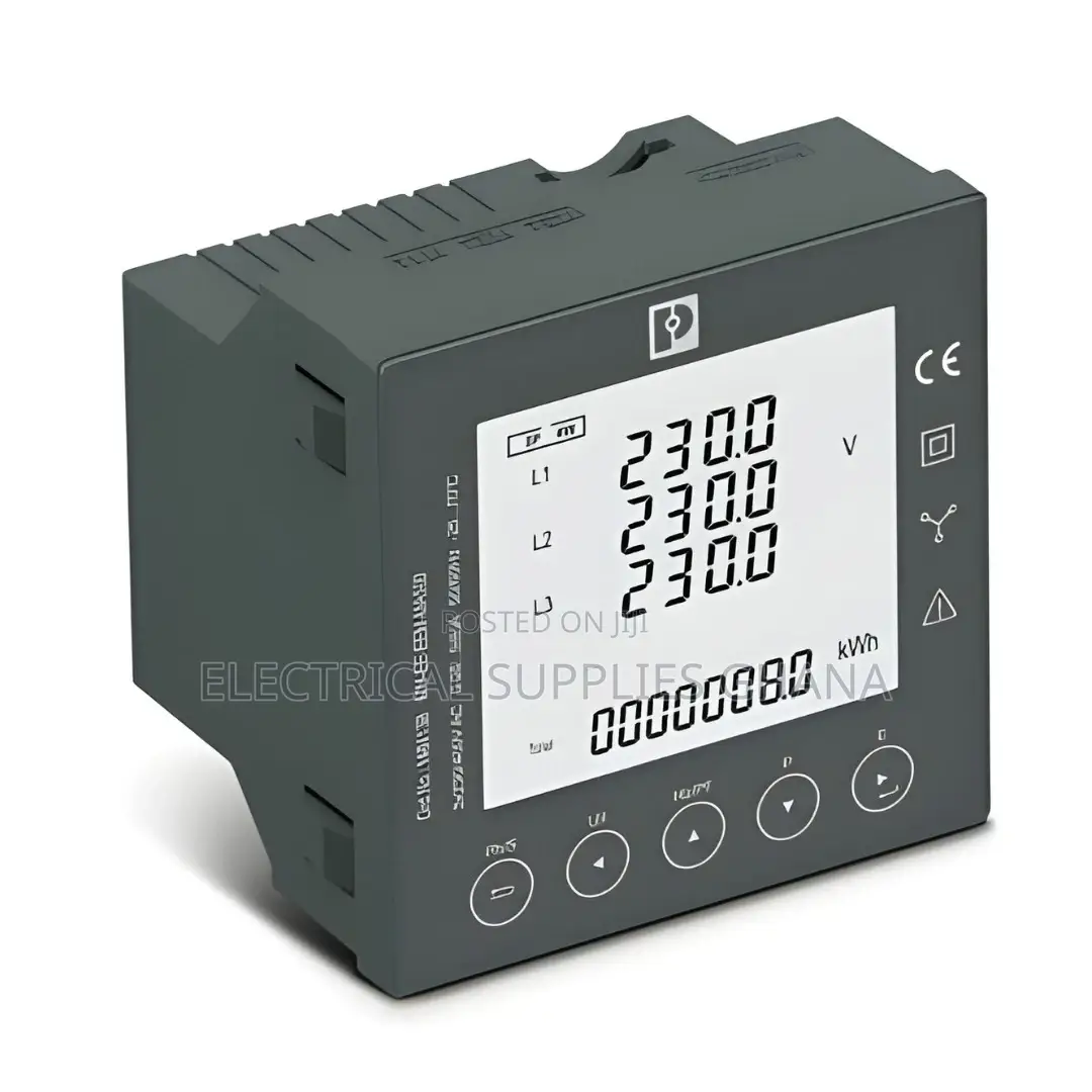 Digital Panel Mount Energy Meter Three Phase Power Meter