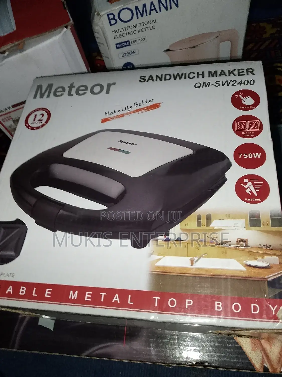 Meteor Sandwich Maker/Bread Toaster
