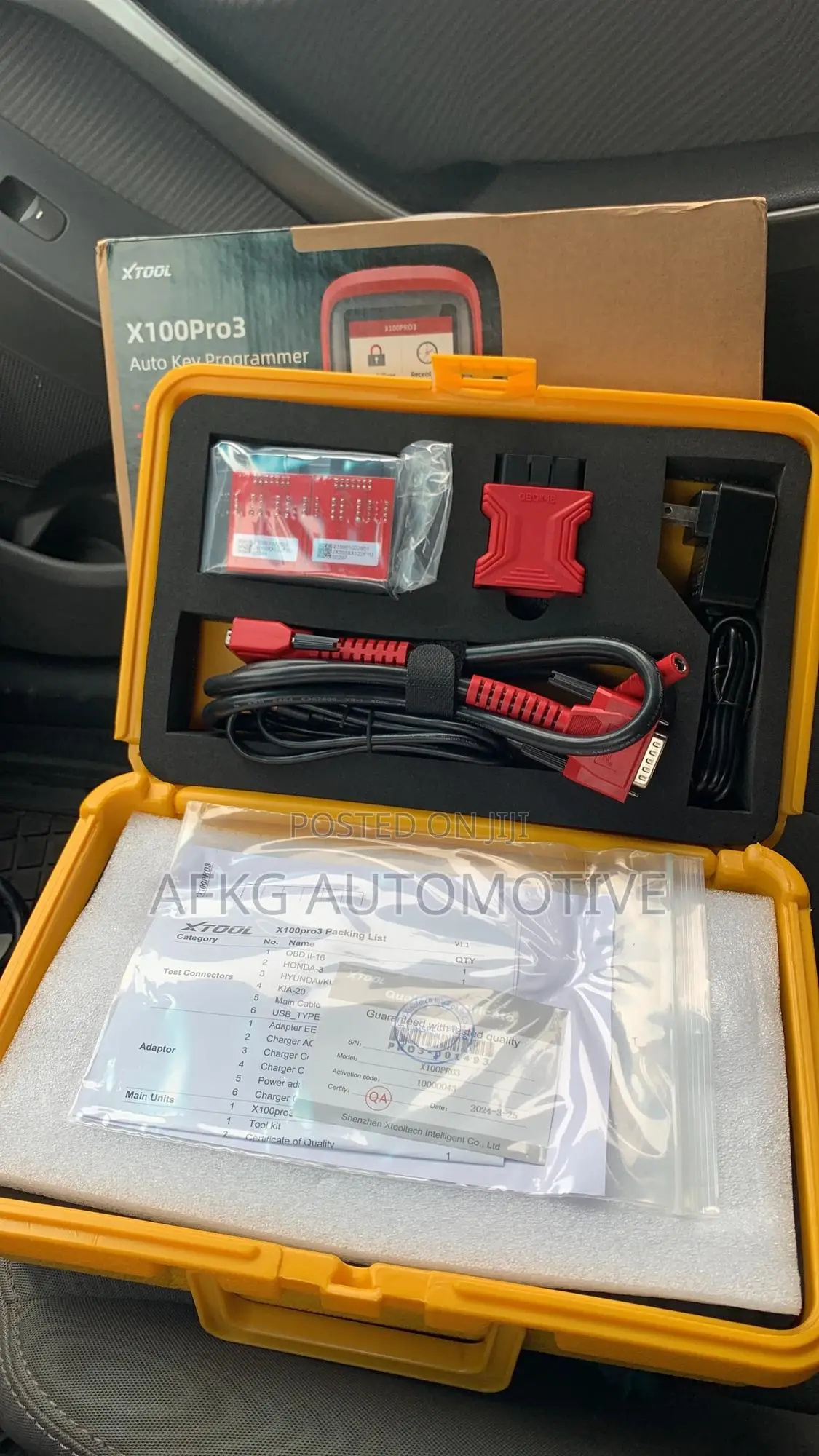 Xtool X100pro3 Auto Key Programmer