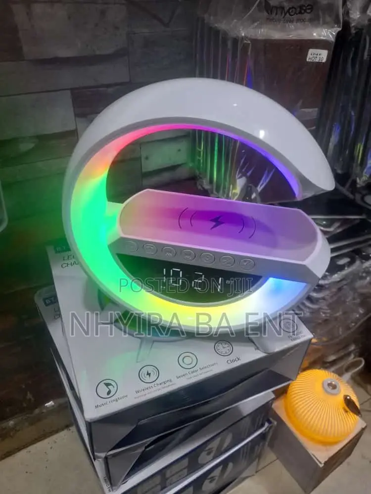 3 in 1 Wireless Charger, Inbuilt Speaker and Light