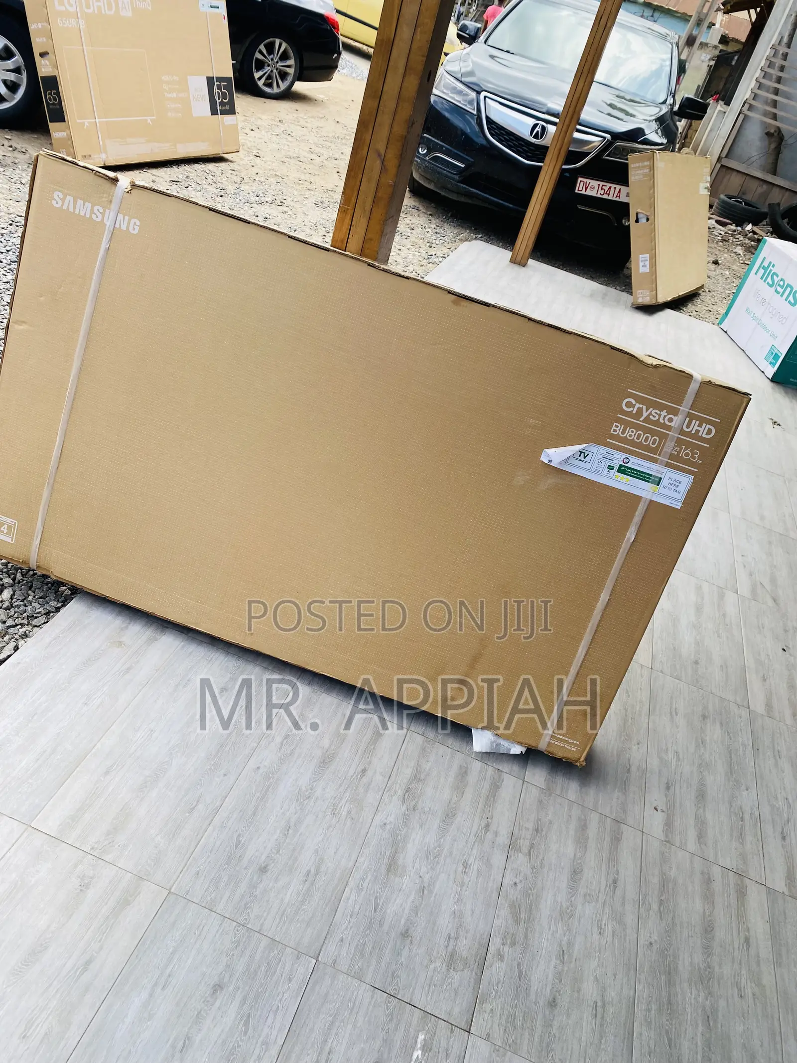 Original Samsung 65CU8000 65” Crystal Uhd Smart Tv.