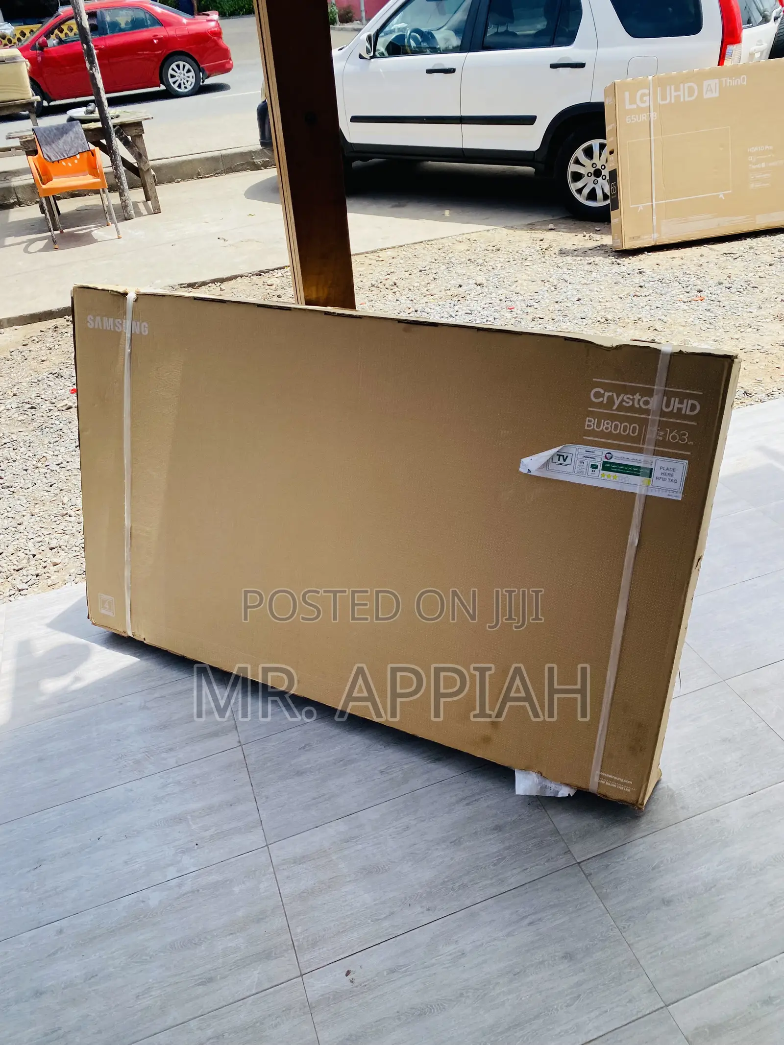 Original Samsung 65CU8000 65” Crystal Uhd Smart Tv.