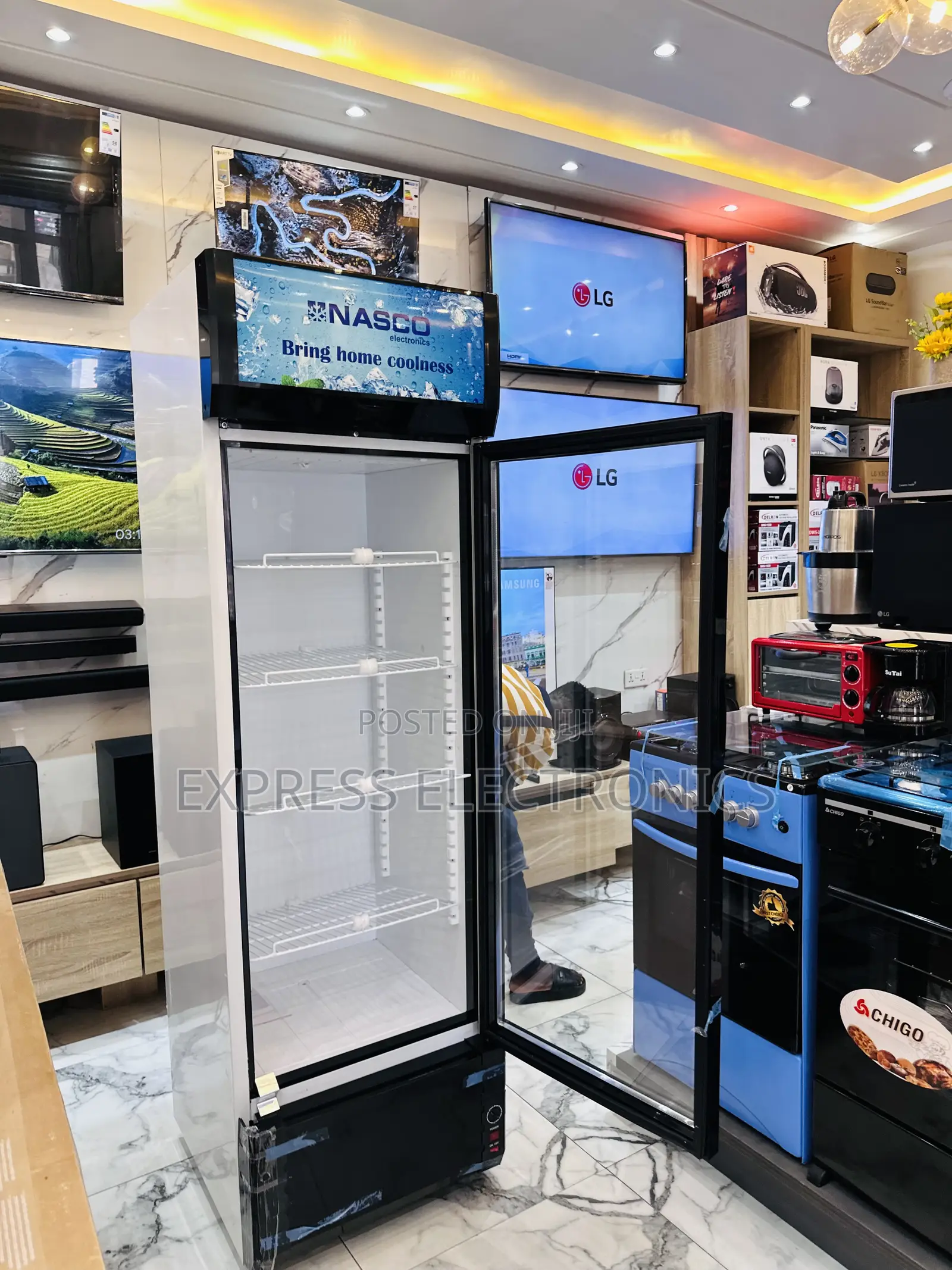 Shop for the Best Nas400fl-1dr —Display Fridge Nasco