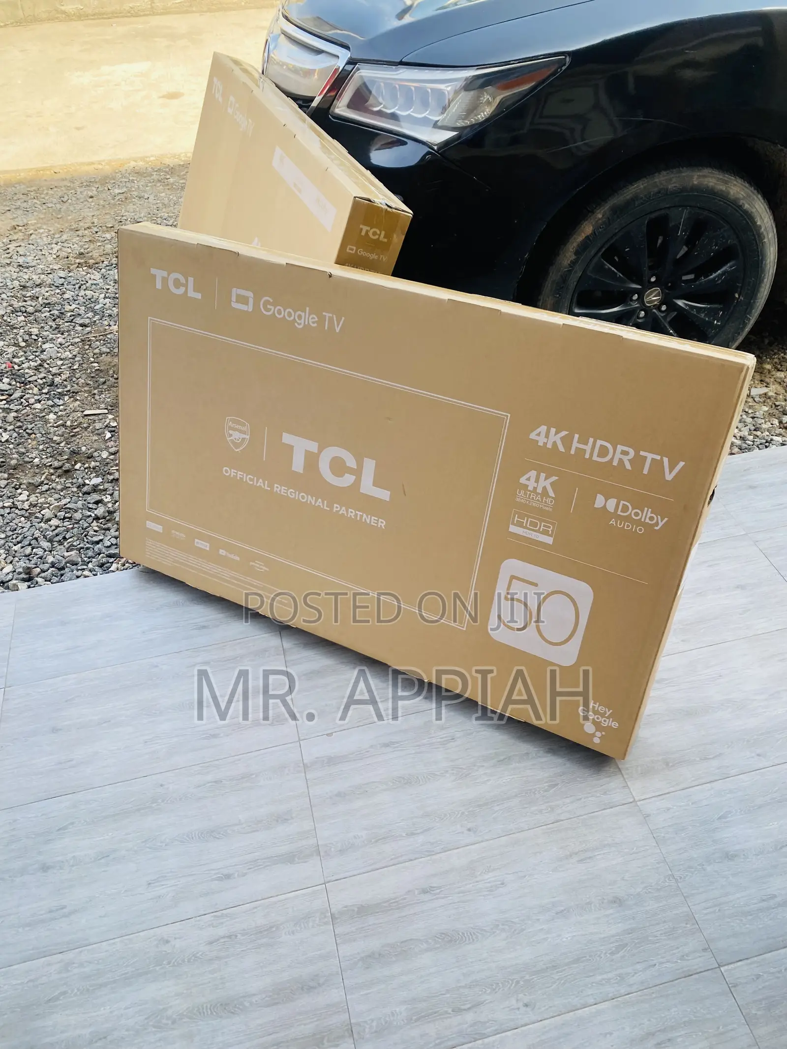 TCL LED 50P735 50 Inch Google Tv(Black).