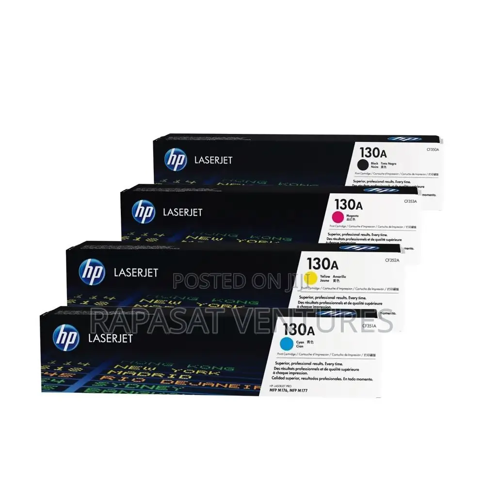 HP 130A All Colors(B/C/Y/M) Original Toners - ₵500 Per Color
