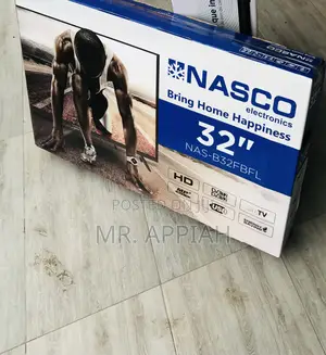 Adorable Nasco 32 Inch Digital Satellite Led Television.