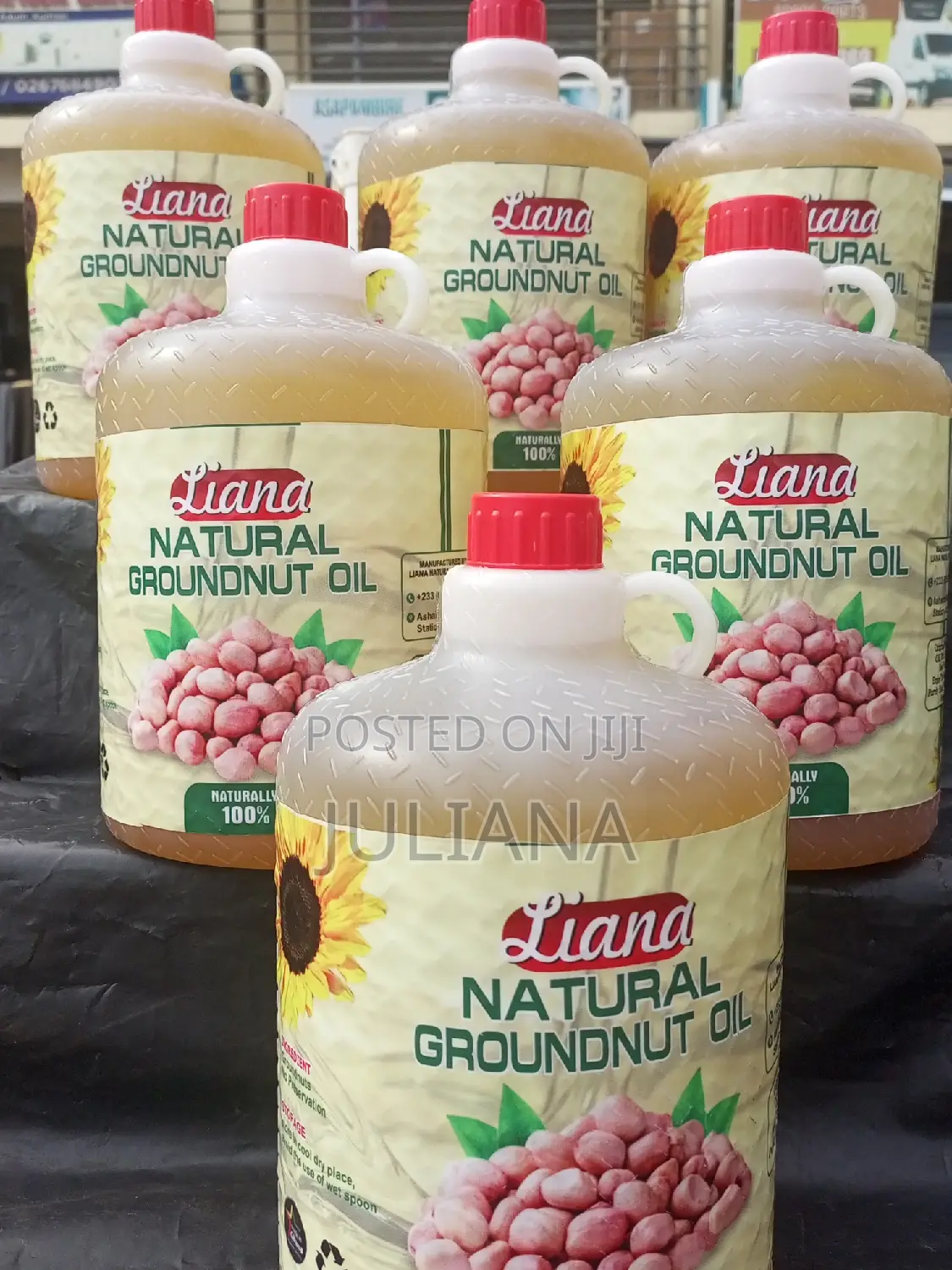 Liana Natural Groundnut Oil