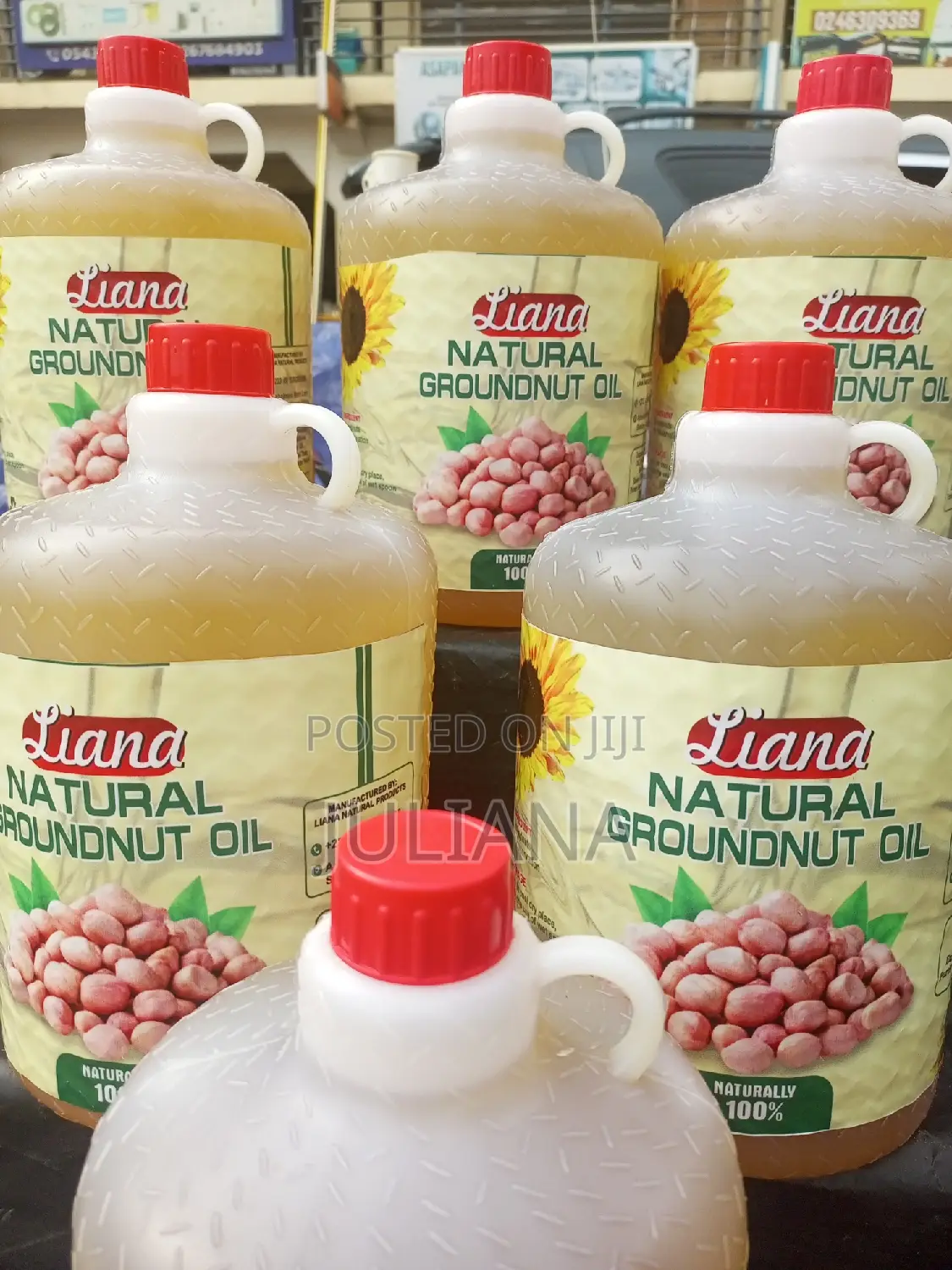 Liana Natural Groundnut Oil