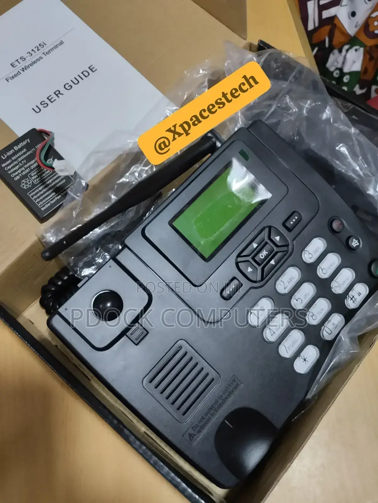 Huawei Est3125i Single Sim Gsm Fixed Wireless Landline Phone