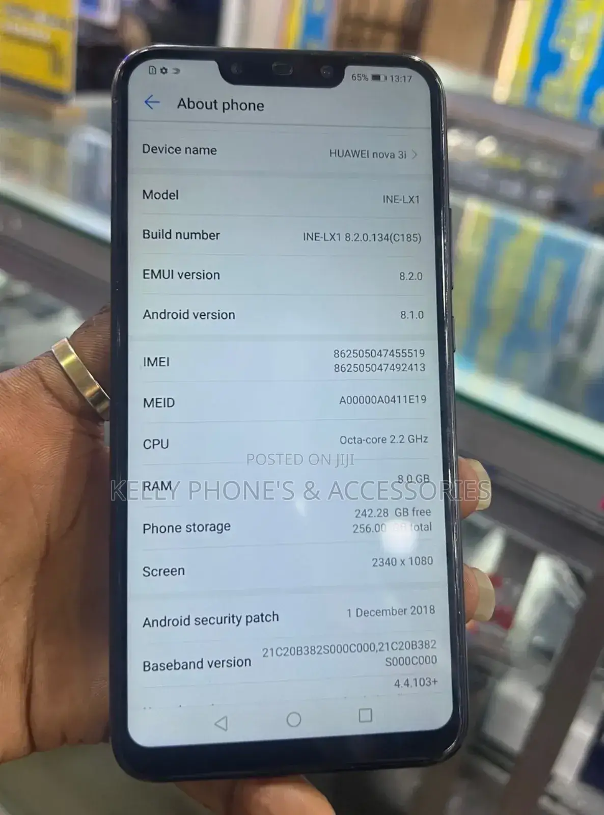 Huawei Nova 3i 128 GB Black
