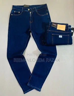 High Quality Plain Jeans Available in Stock