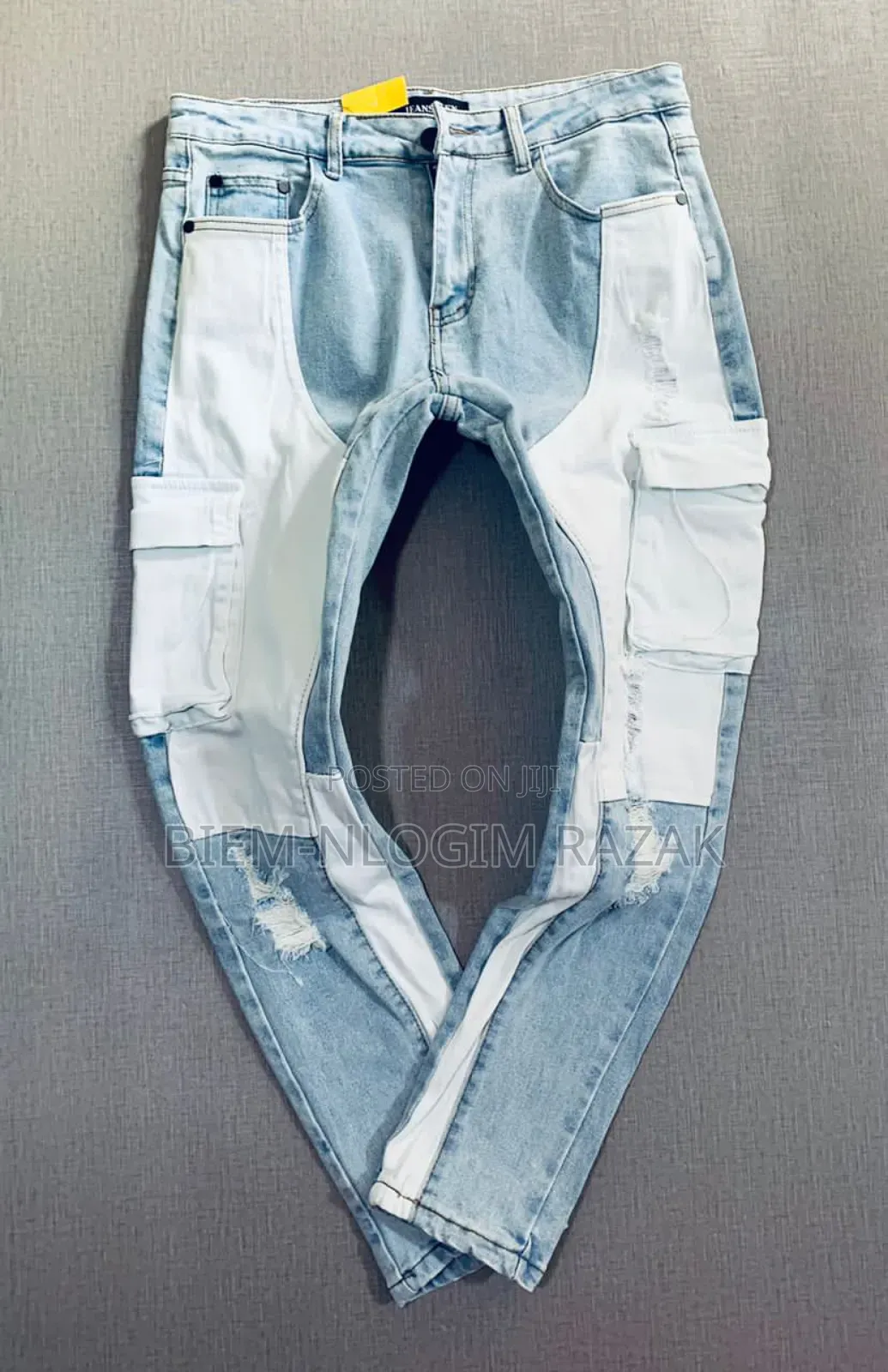 High Quality Plain Jeans Available in Stock