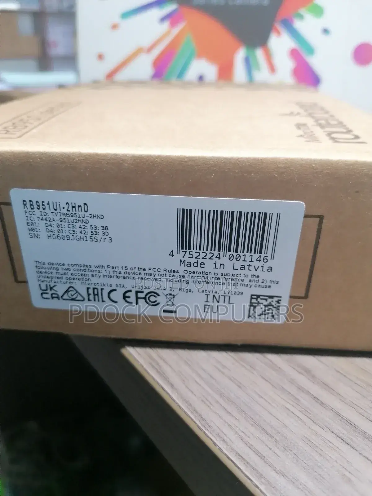 MIKROTIK RB951 Ui-2hnd,Routerboard Series