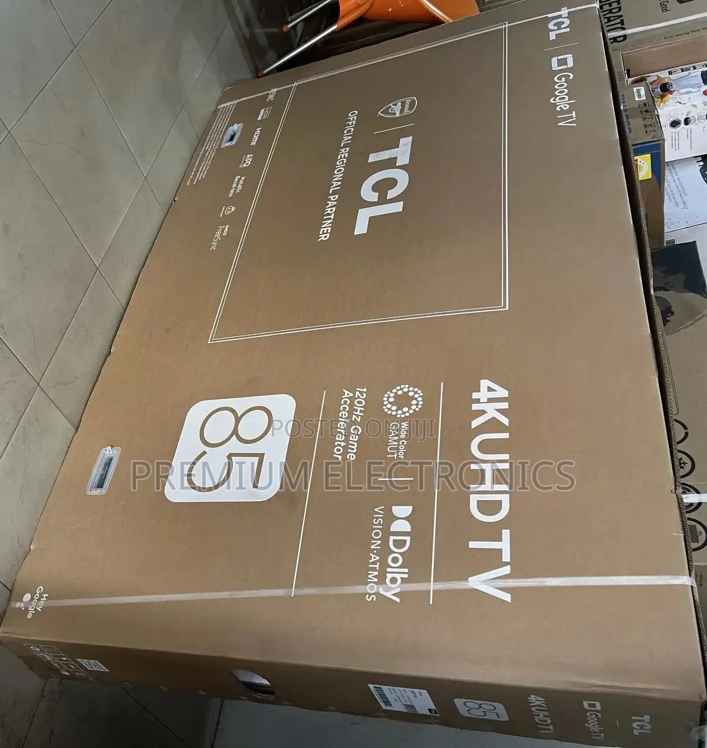 Tcl Efficiency, Reliability, And Style 85" Uhd Hdr Led Tv