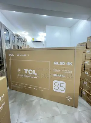 The Future of Qled | TCL 85" Uhd Android Smart Qled Tv
