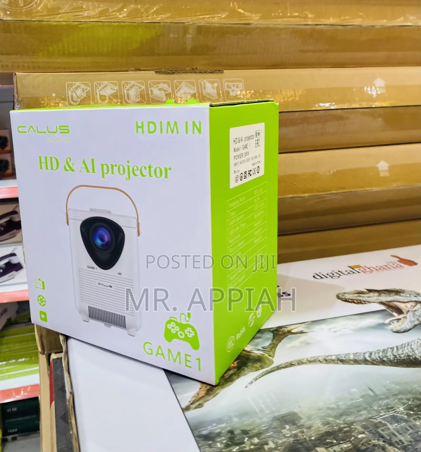 Calus Game 1 Advanced High Definition Projector.