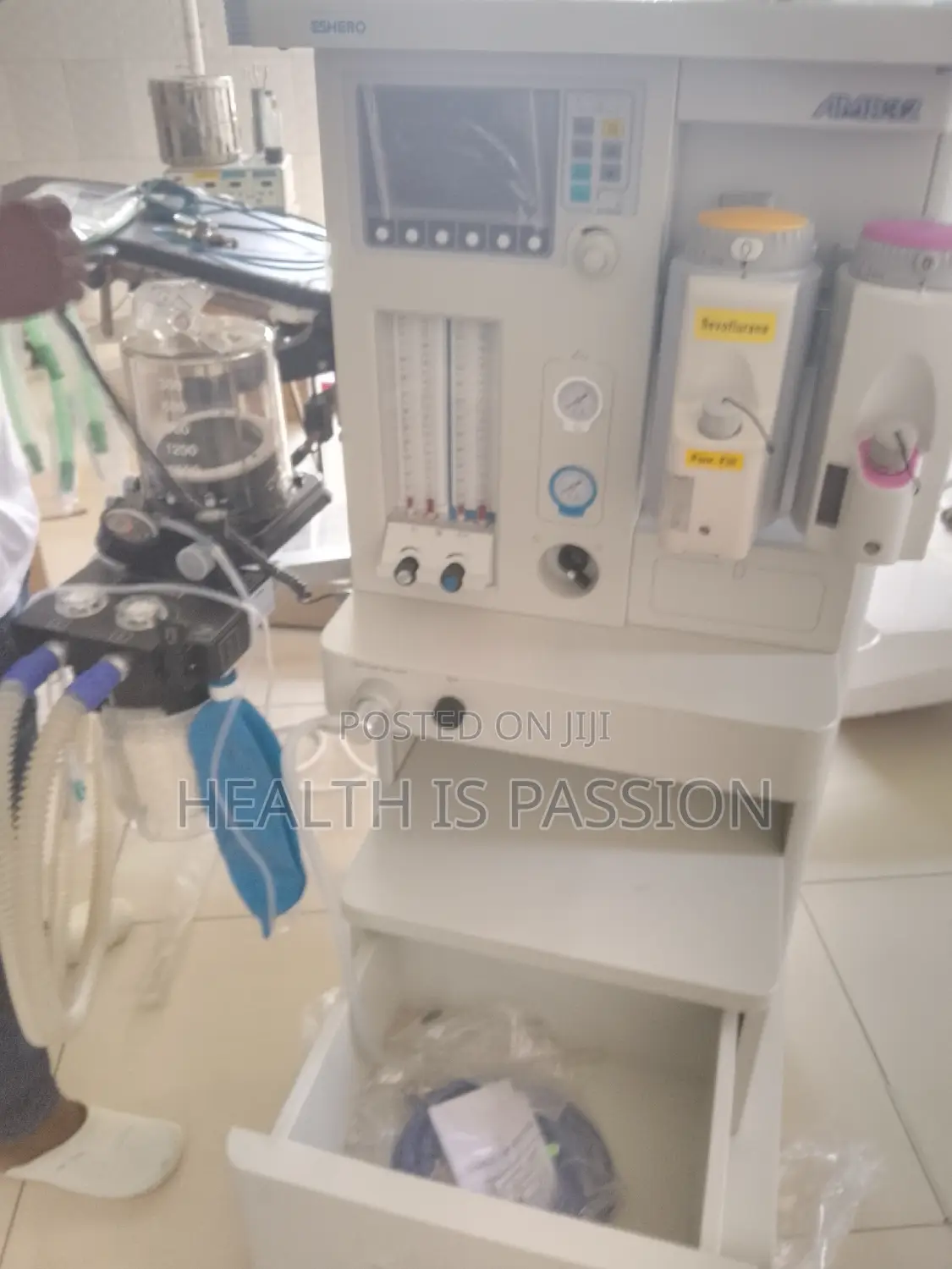 Brand New Double Evaporator, Anesthesia Machine,