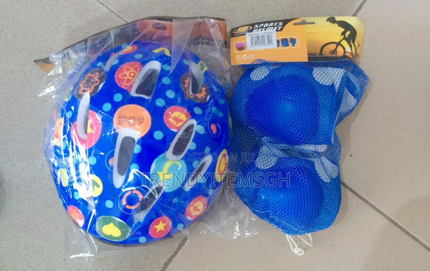 Kids Helmet Knee, Elbow, Hand Protective Gears