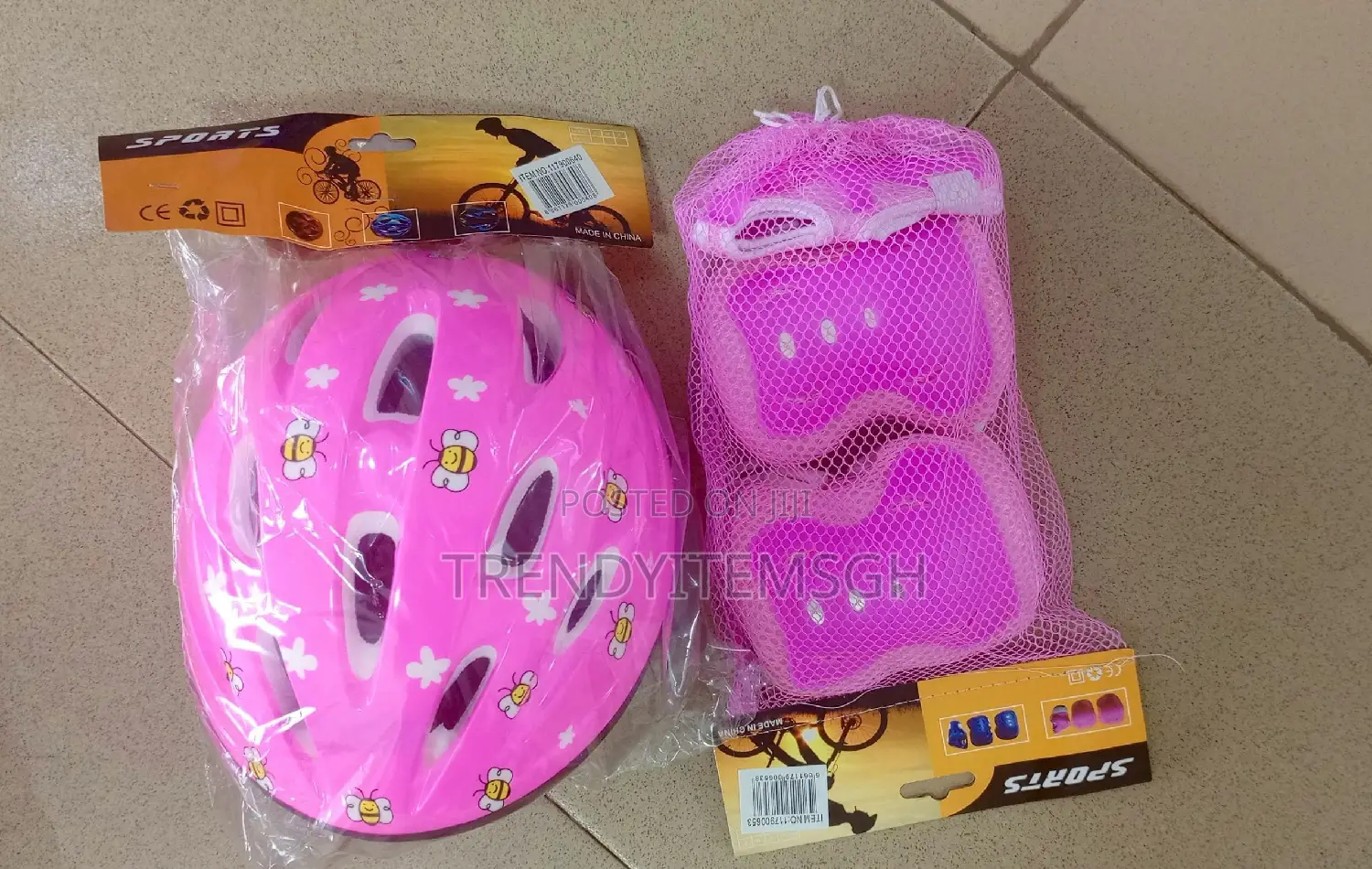 Kids Helmet Knee, Elbow, Hand Protective Gears