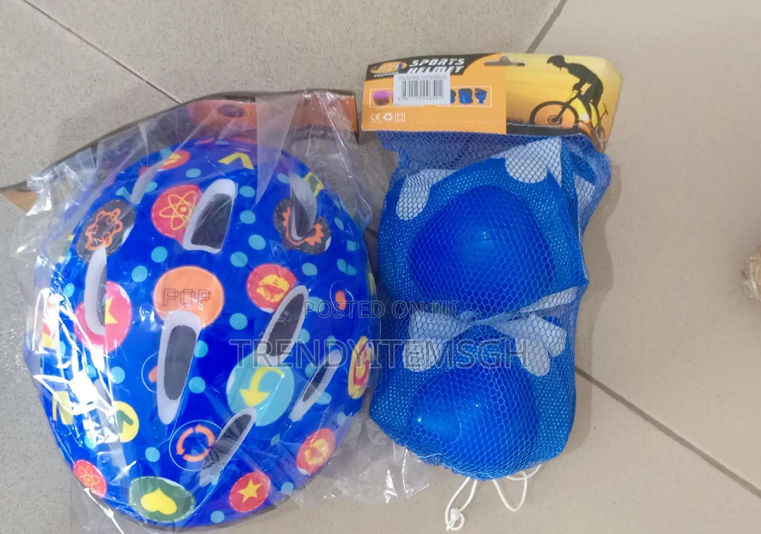 Kids Helmet Knee, Elbow, Hand Protective Gears