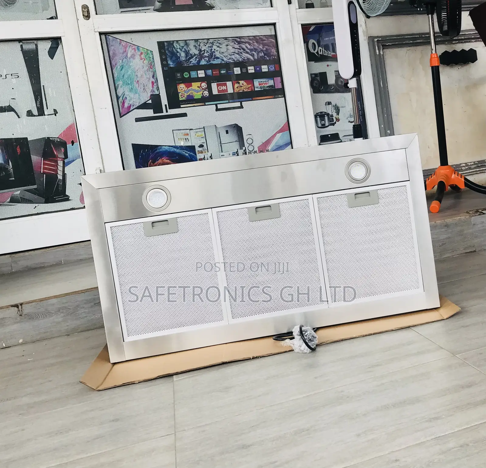 Reliable  Midea 90M21 90cm Range Hood T-Shape