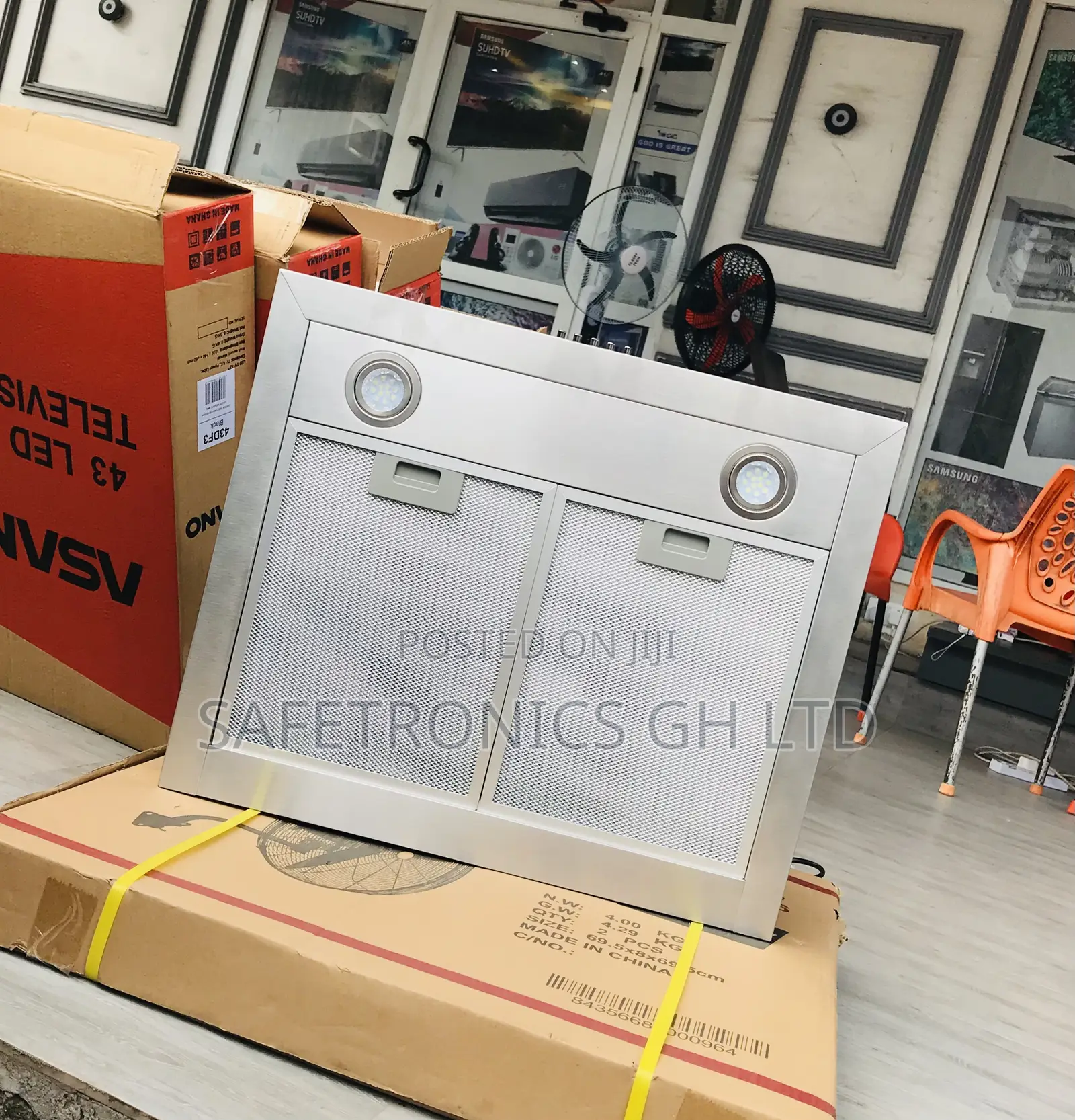 Purchase 90cm Midea 90M21 Electric T-Shape Range Hoob