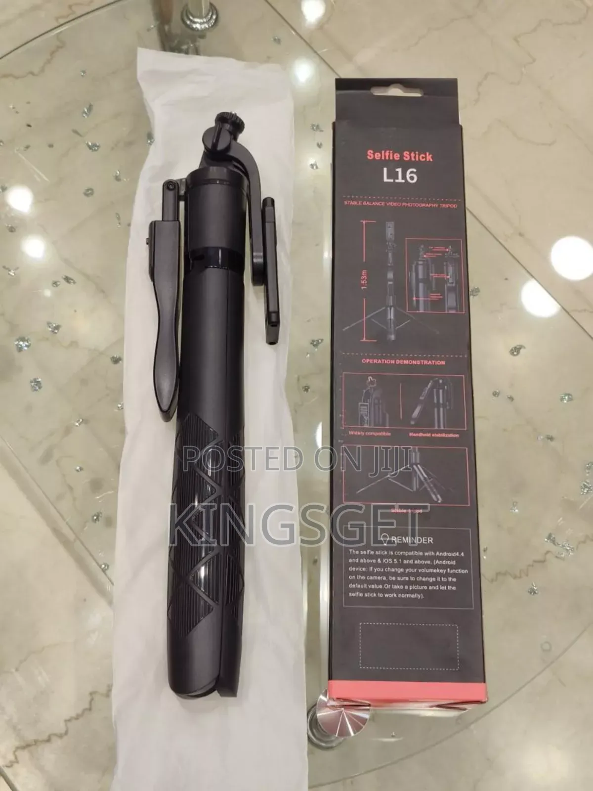 L16 Selfie Stick Tripod Stand