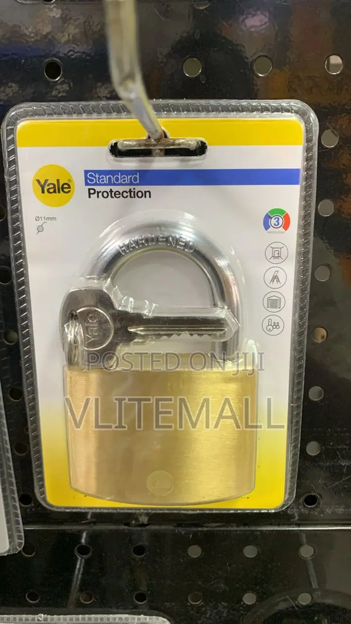 Yale 70mm Brass Padlock
