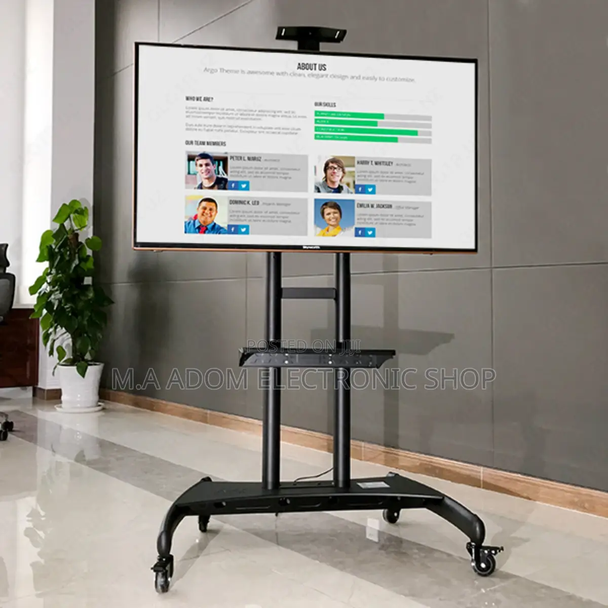 Tv Cart for Led TVS Between 33inch to 75inch