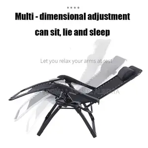 Metal Recliner Patio Chair