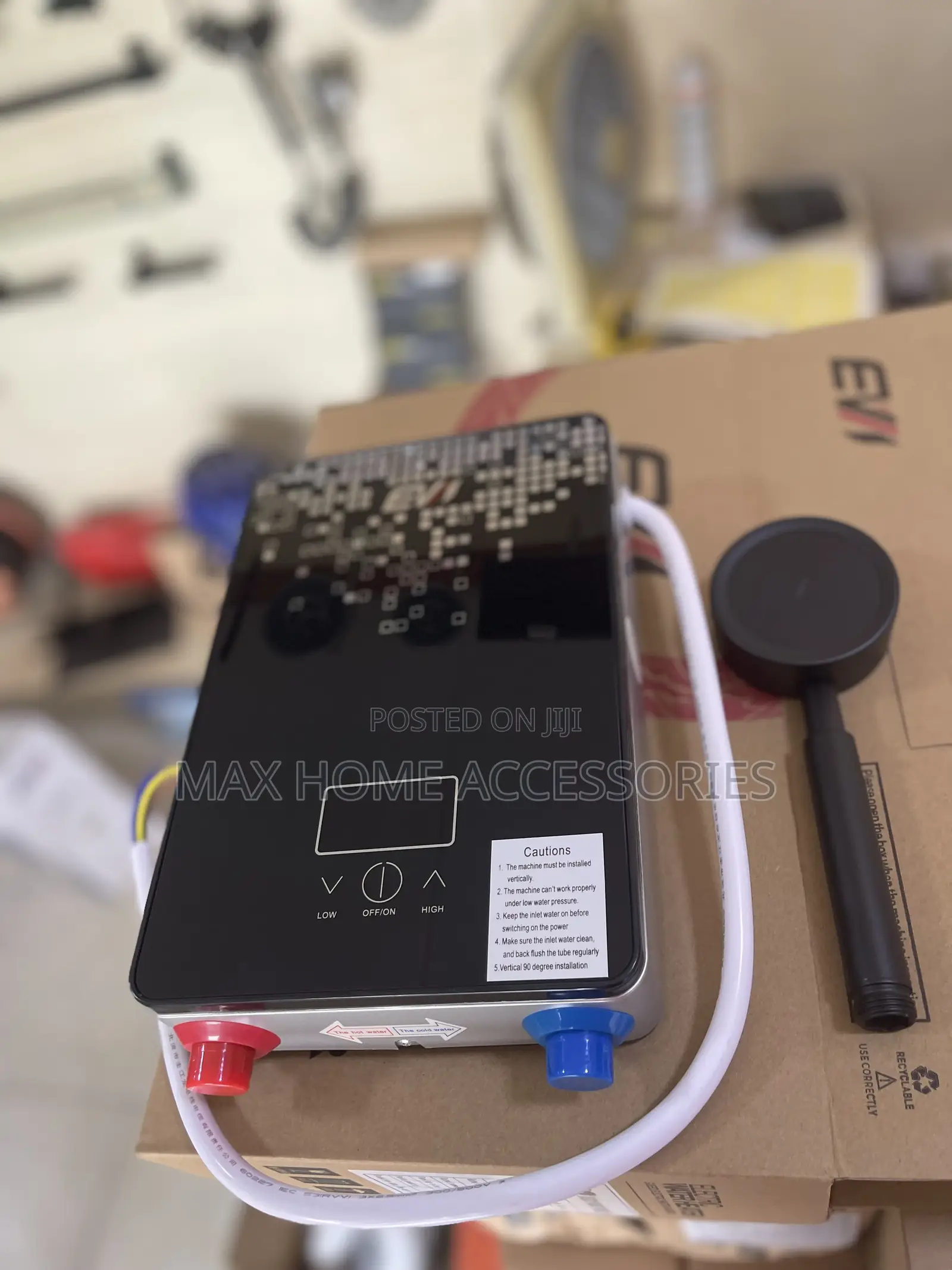 Black Instant Heater