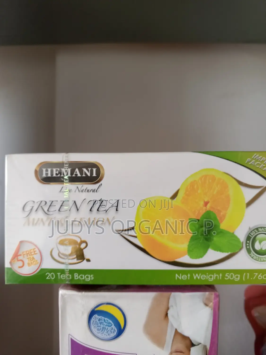 Green Tea With Mint Lemon