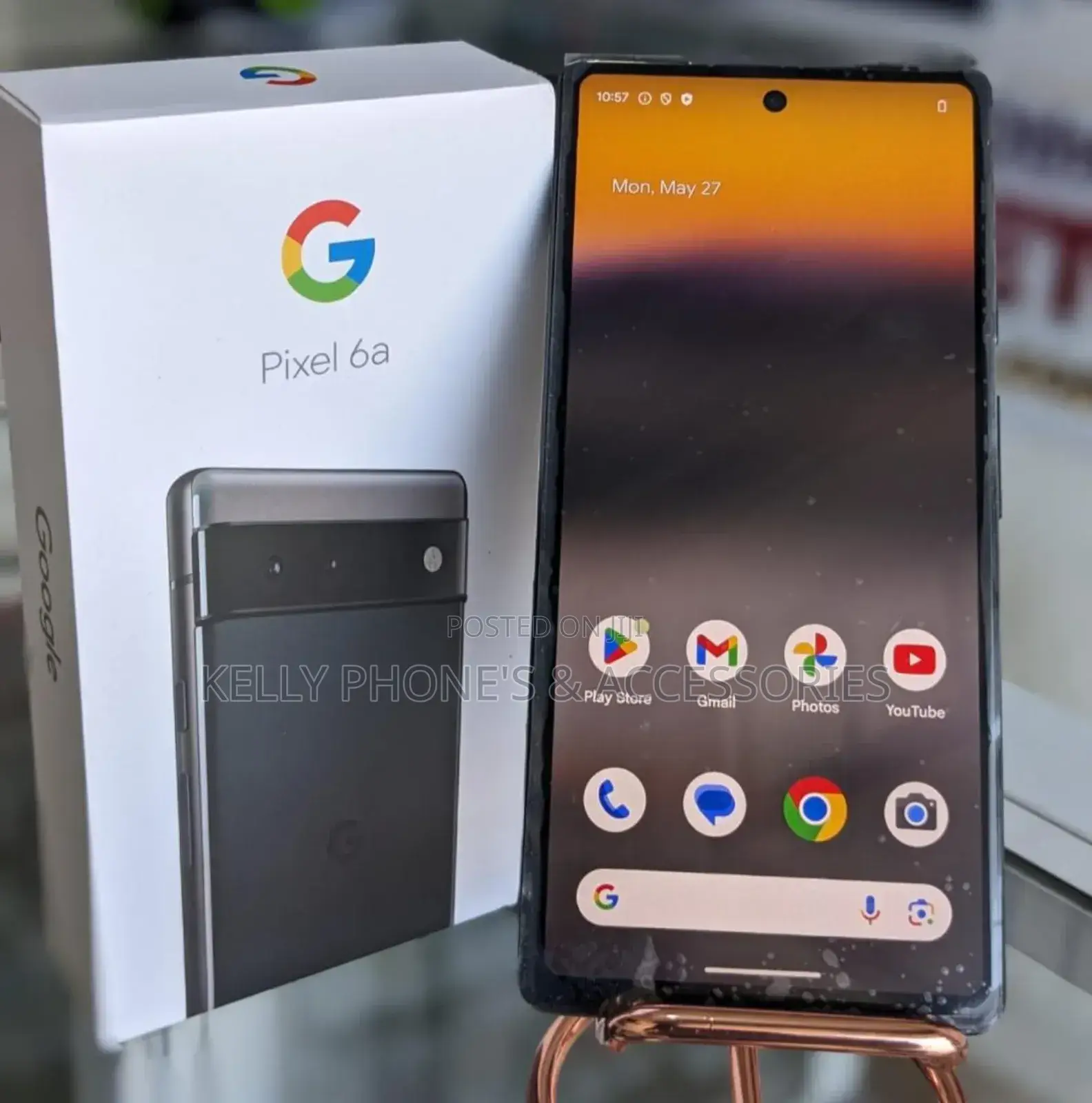 New Google Pixel 6a 128 GB Black