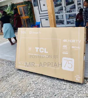 Affordable TCL 75p635 75” Ultra Hdsmart Android Television
