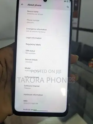 Motorola One 5G 128 GB Black